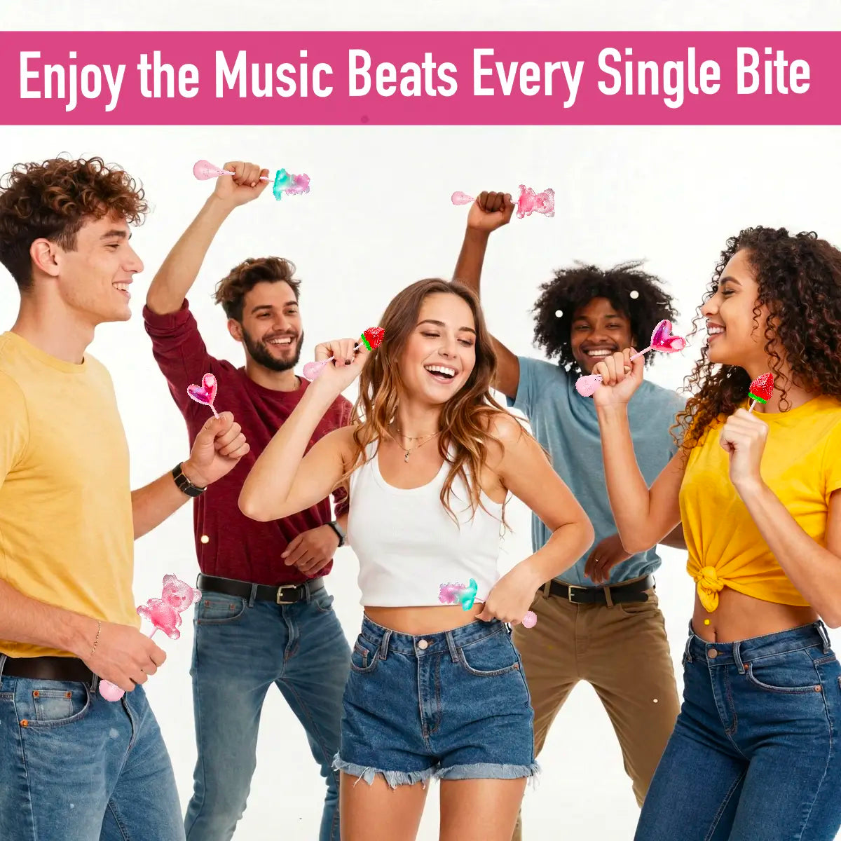 Candy Master MeCandy 4D Music Lollipop