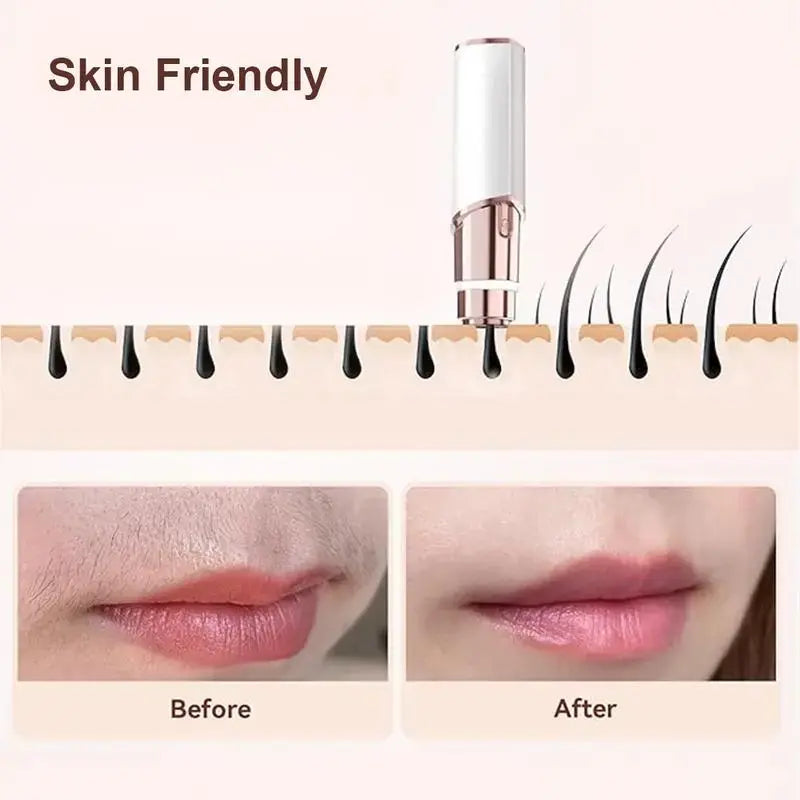2 in 1 facial & eyebrow hair trimmer,Electric Eyebrow Trimmer