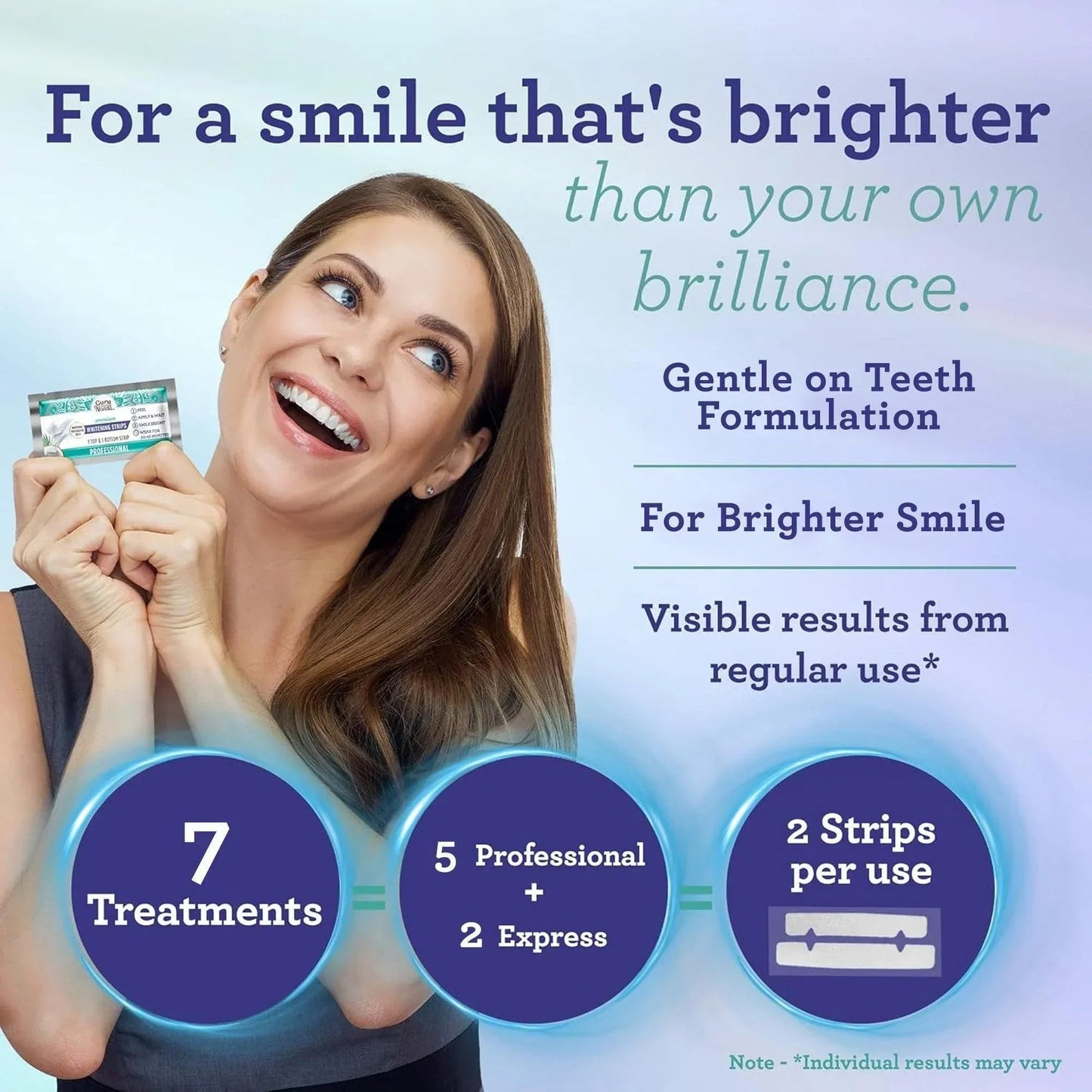 Whitening Strips – 7 Day Treatment