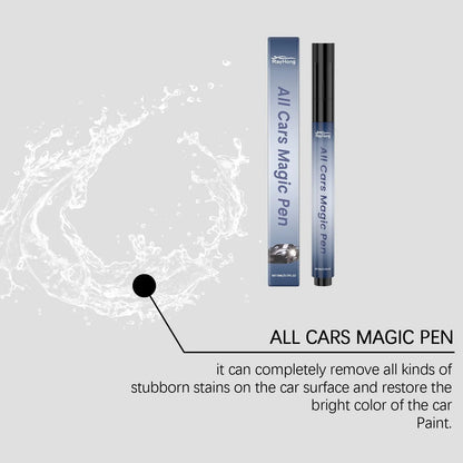 Magic Car Scratch Removal Pen | Easy DIY Auto Paint Touch-Up Pen | Quick Scratch Repair & Gloss Restoration | Portable Car Care Essential for All Vehicles