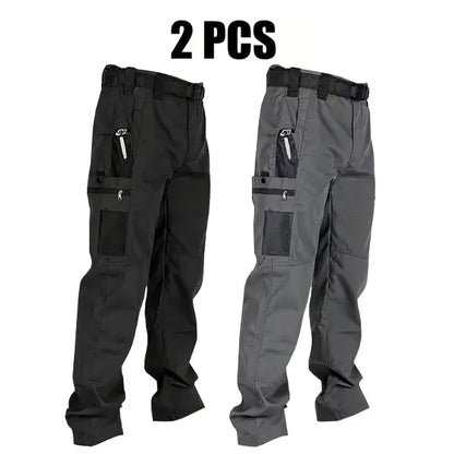 Indestructible Tactical Cargo Pants – Waterproof & Tear-Resistant Ripstop