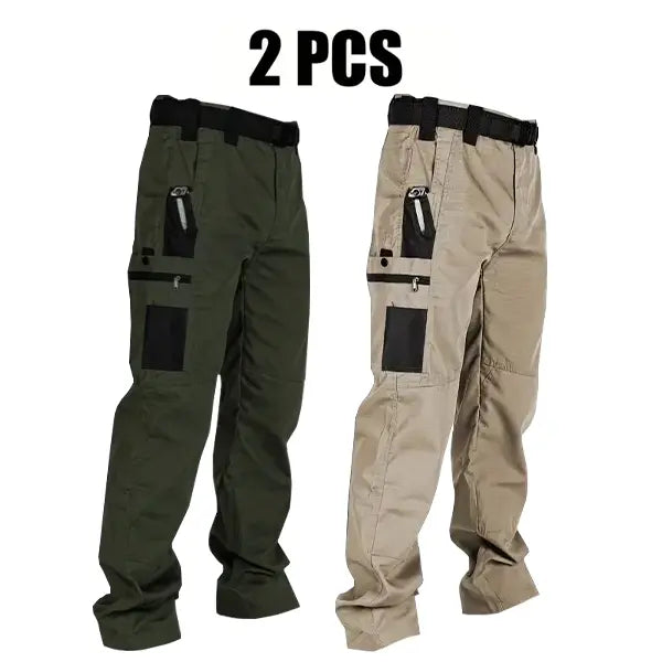 Indestructible Tactical Cargo Pants – Waterproof & Tear-Resistant Ripstop