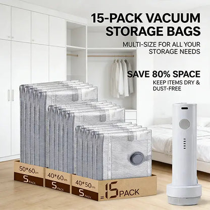 Double Your Suitcase Space. In Seconds