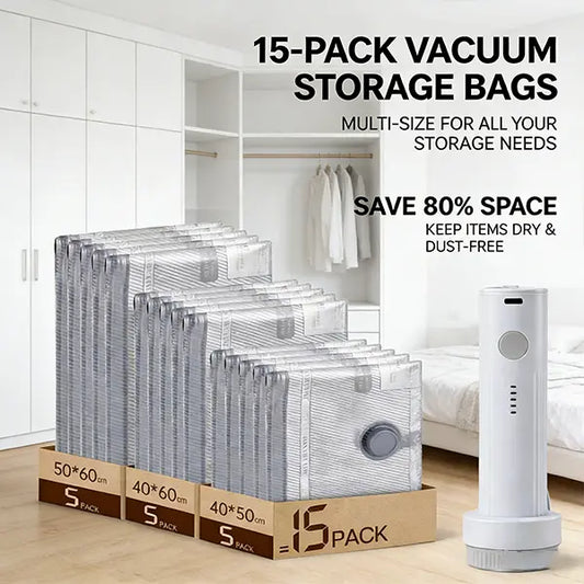 Double Your Suitcase Space. In Seconds