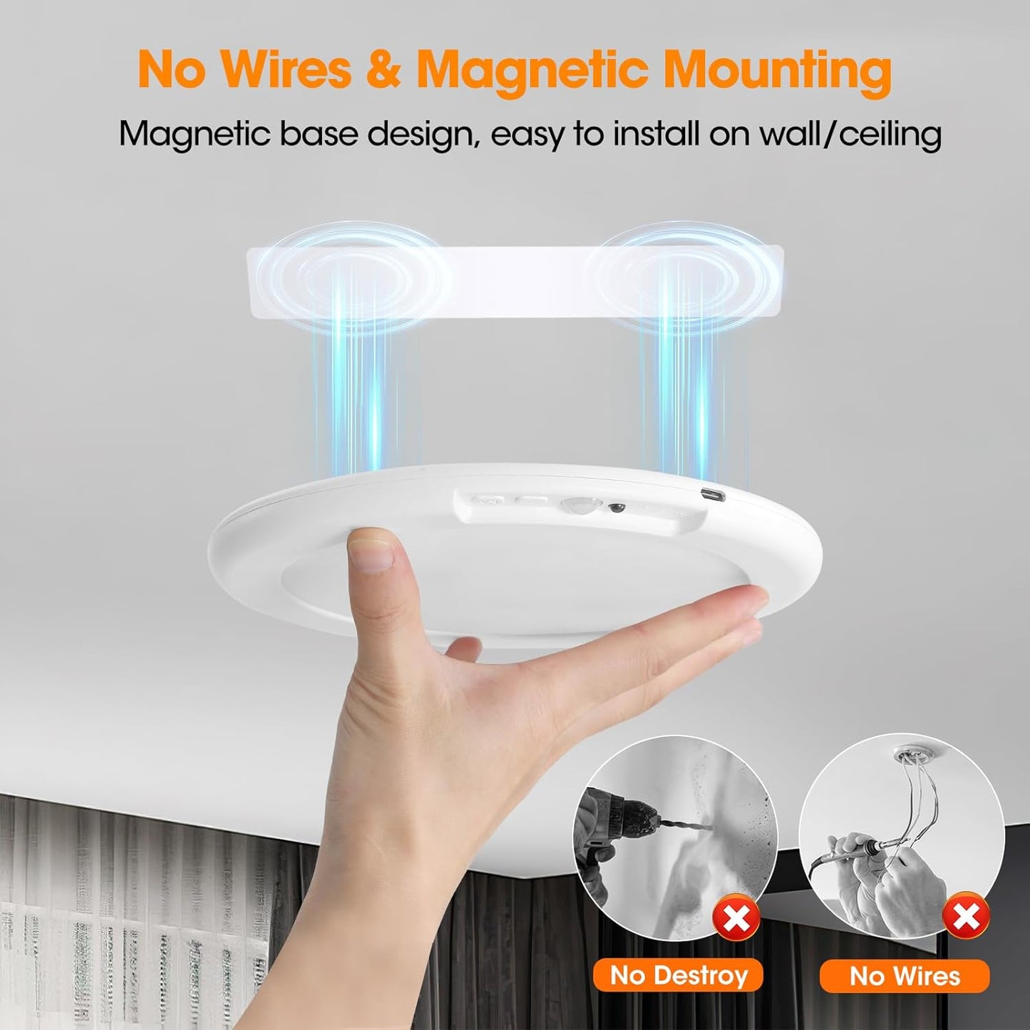 Bright Light, Anywhere. No Wires Required