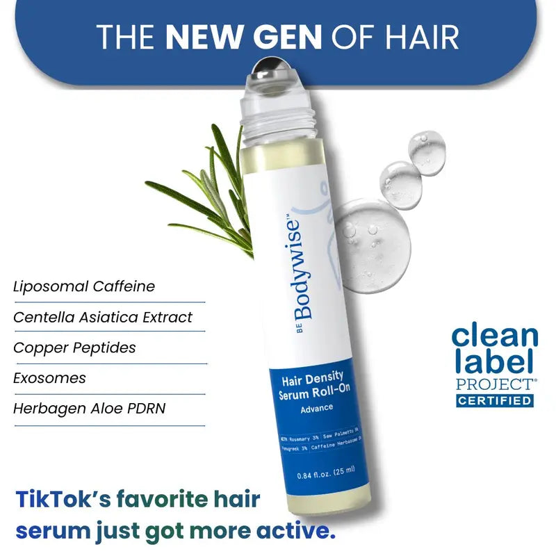 Advanced Hair Growth Serum Roll On - 3% Redensyl, 3% Rosemary (25 ml)