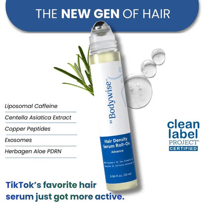 Advanced Hair Growth Serum Roll On - 3% Redensyl, 3% Rosemary (25 ml)