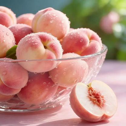 Sweet Juicy Peach Tree Seedlings - Organic & High Survival Rate
