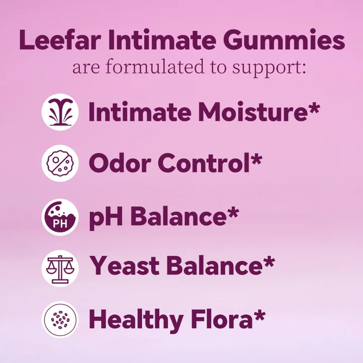 Probiotics For Vaginal pH & Odor Control