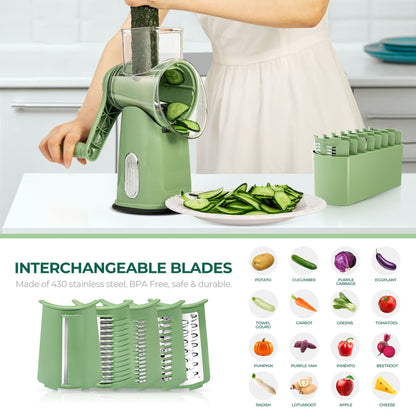 Vegetable Slicer and Grater for Kitchen