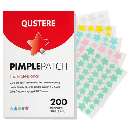 QUSTERE Pimple Patches for Face, Hydrocolloid Acne Patches