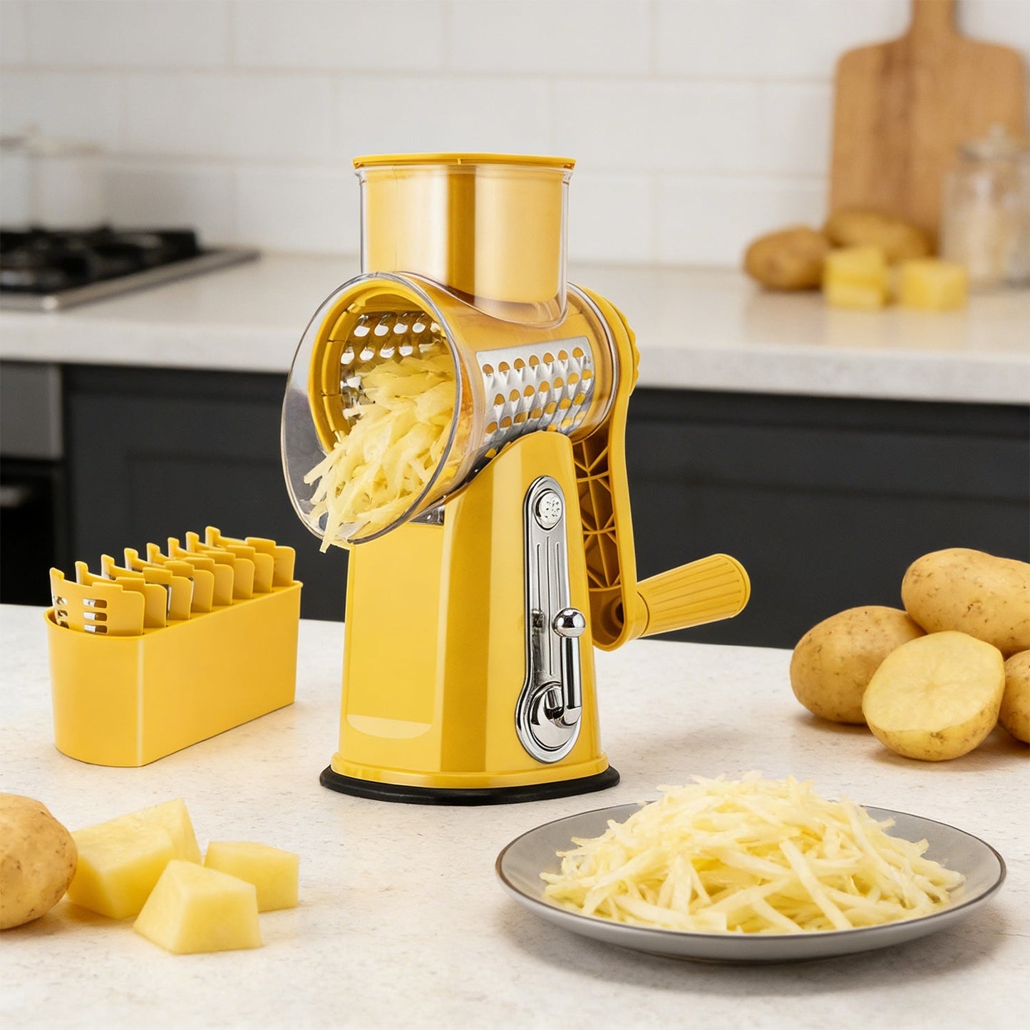 Vegetable Slicer and Grater for Kitchen