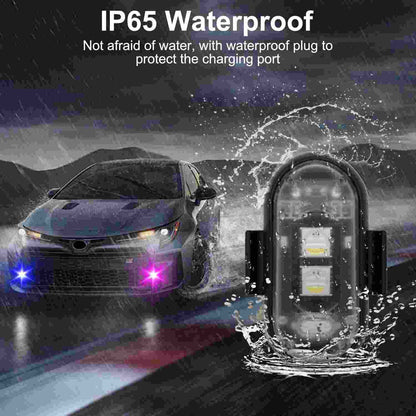 Universal Wireless Remote Control RGB LED Aircraft Strobe Lights