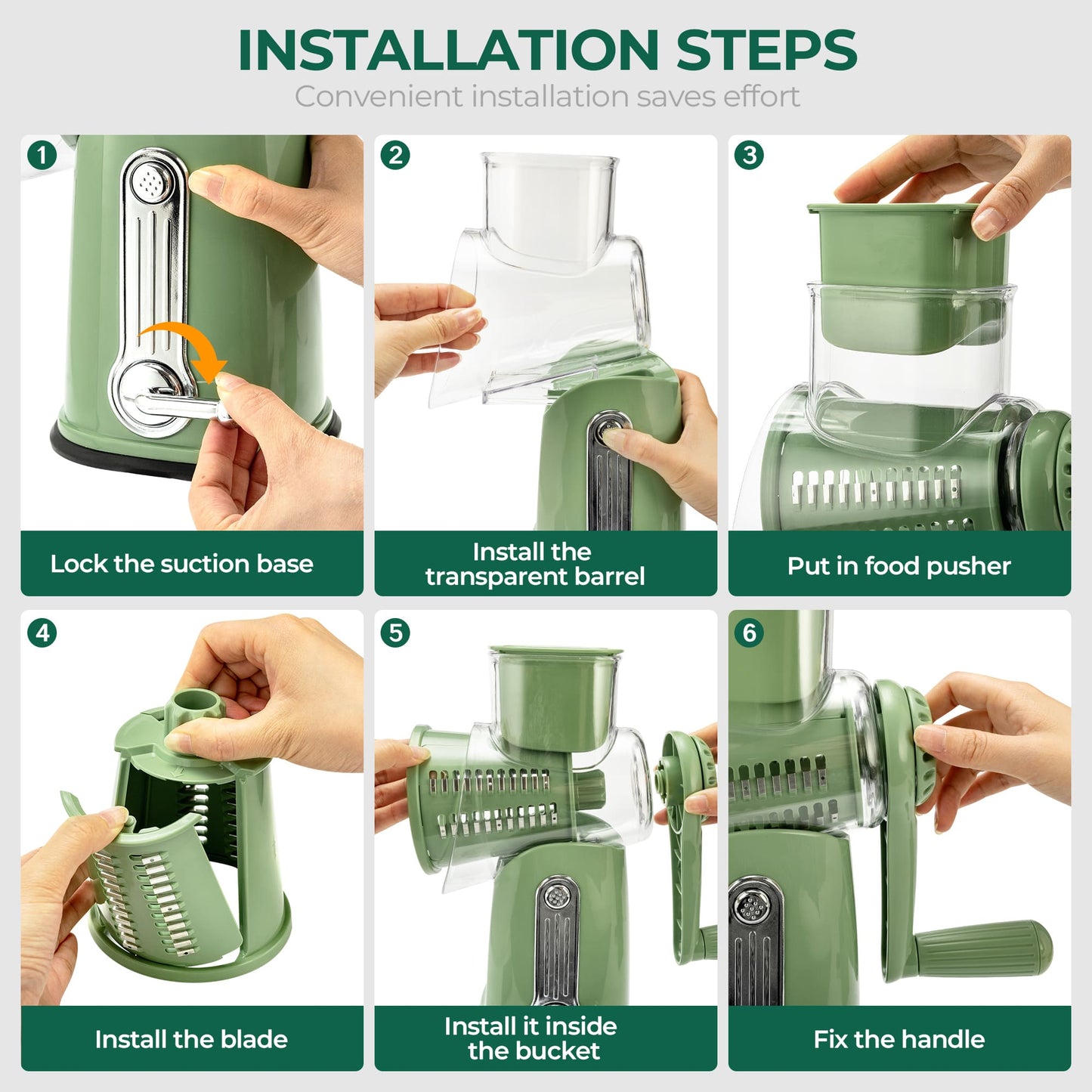 Vegetable Slicer and Grater for Kitchen