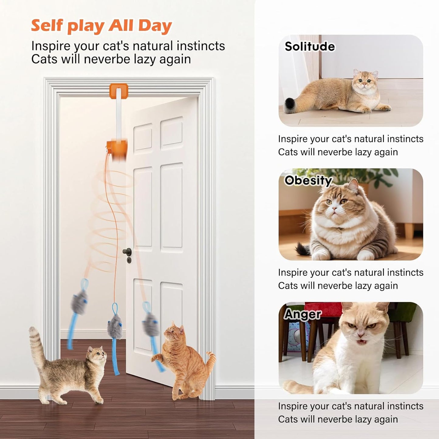 Your Cat’s New Best Friend. Your Hands’ New Freedom