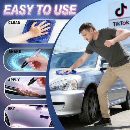 Magic Car Scratch Removal Pen | Easy DIY Auto Paint Touch-Up Pen | Quick Scratch Repair & Gloss Restoration | Portable Car Care Essential for All Vehicles