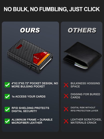 The Ultimate Pop-Up Slim Wallet: Bulky Pockets Are Officially Dead