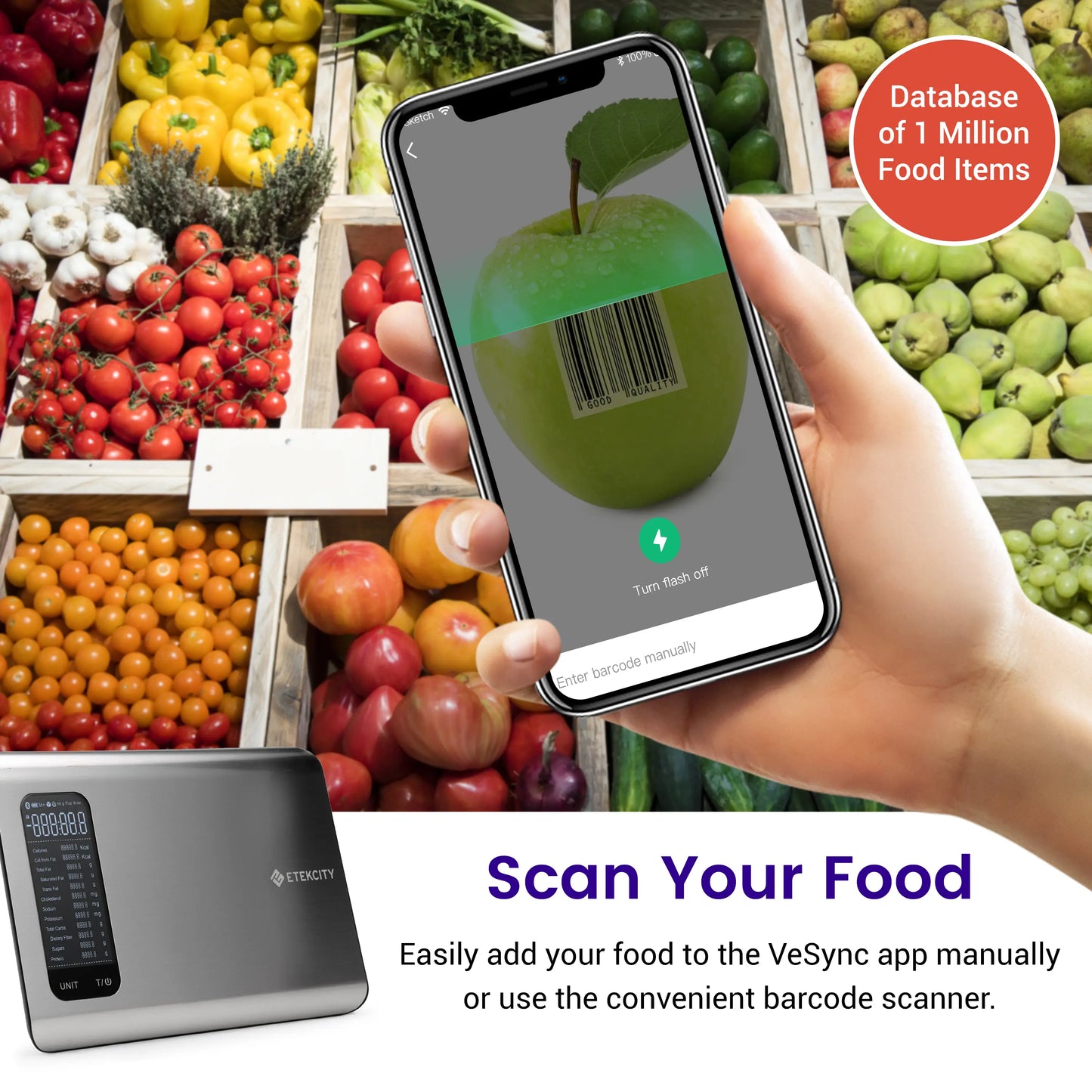 Etekcity ESN00 AI Smart Food Scale