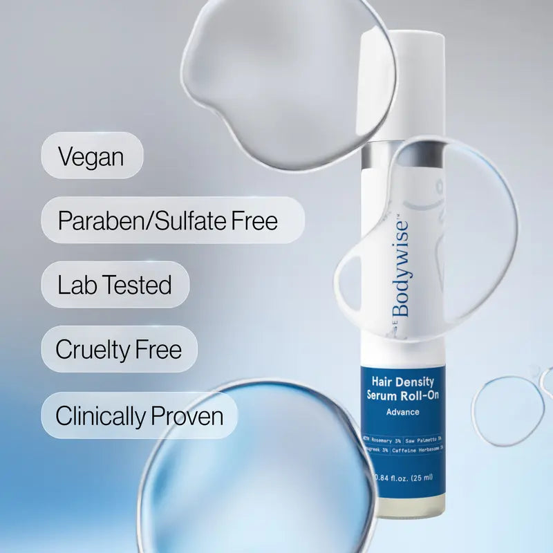 Advanced Hair Growth Serum Roll On - 3% Redensyl, 3% Rosemary (25 ml)