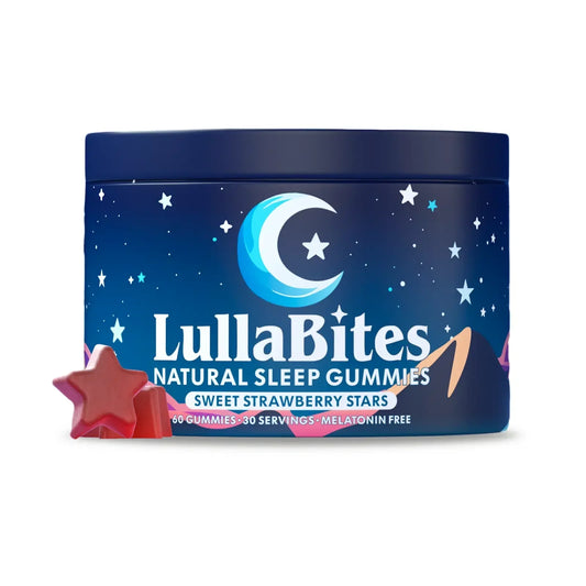Natural Sleep Gummies - 30 Servings -Sweet Strawberry Stars