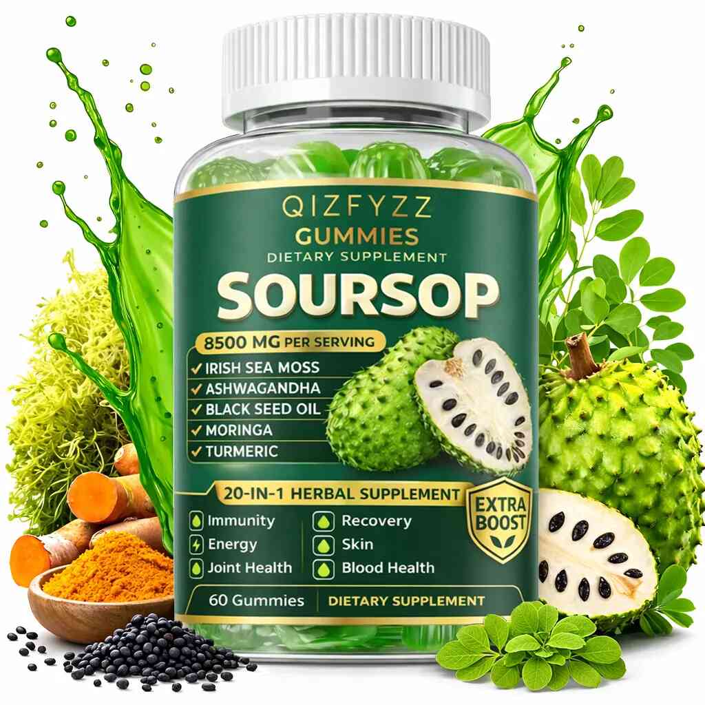 20-Herb Soursop Immune Support Capsules