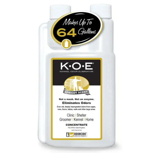 (2 bottles) K.O.E. 16oz Concentrate - Kennel Odor Eliminato