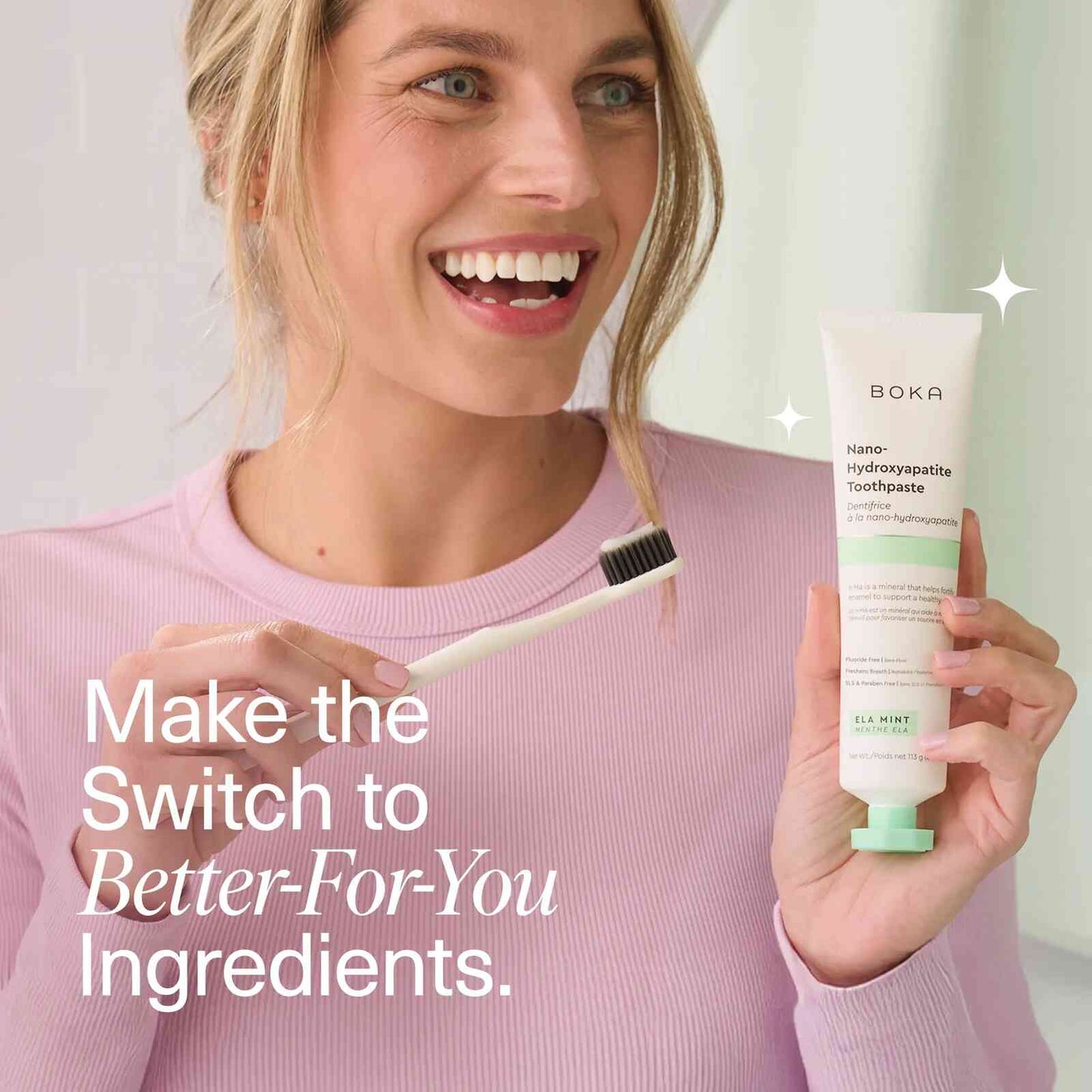 Remineralize & Protect Teeth — Nano-Hydroxyapatite Sensitivity Toothpaste