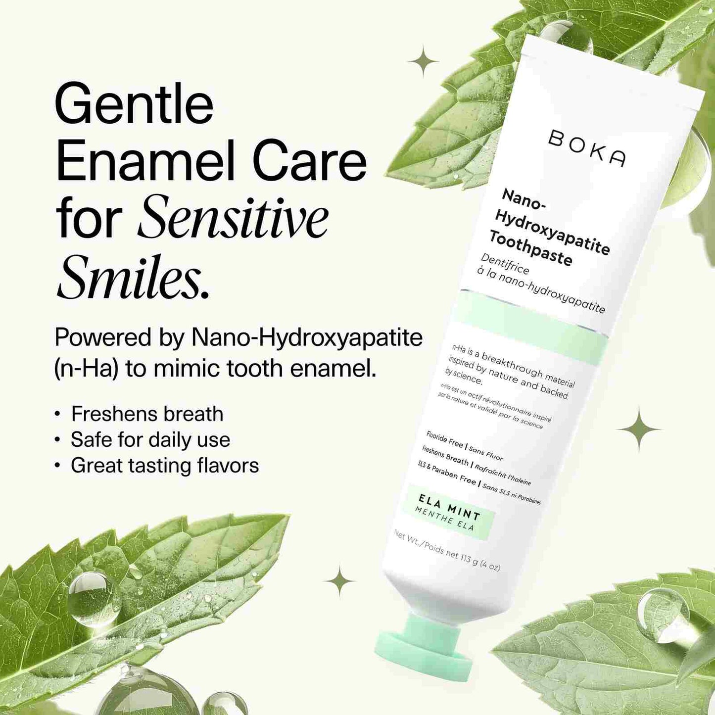 Remineralize & Protect Teeth — Nano-Hydroxyapatite Sensitivity Toothpaste
