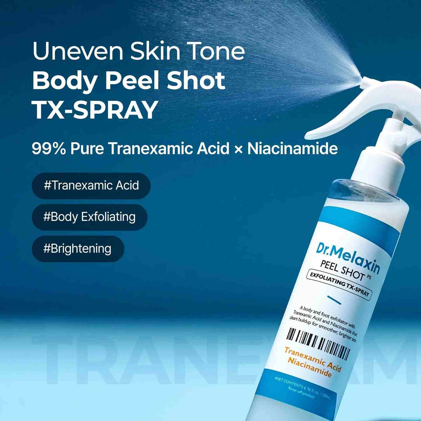 Body Resurfacing TX-Peeling Spray – Instant Dead Skin & Dark Spot Remover