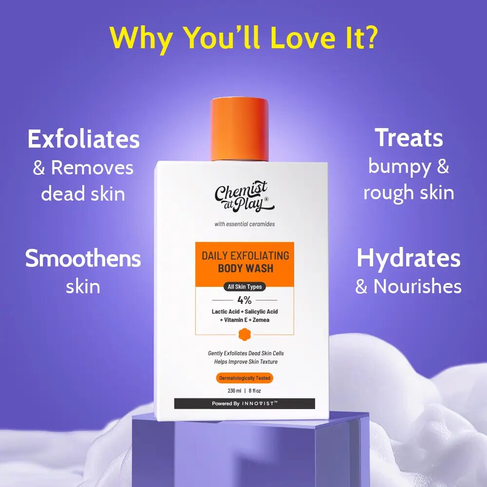 Lactic Acid Exfoliating Body Wash