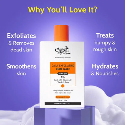 Lactic Acid Exfoliating Body Wash