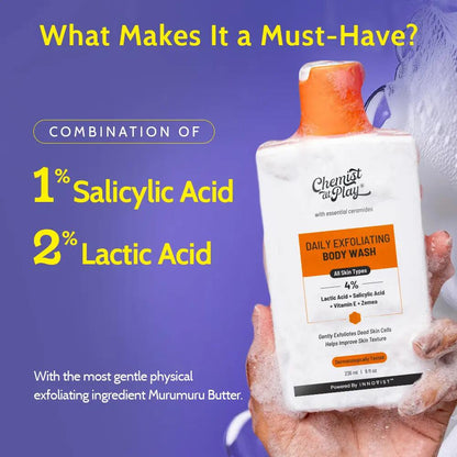 Lactic Acid Exfoliating Body Wash