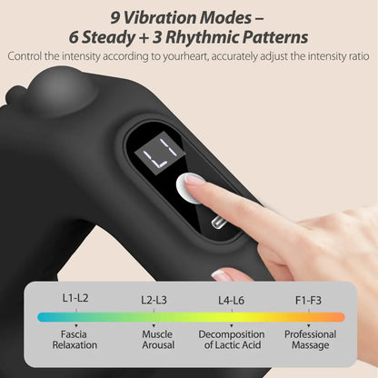 Full-Body Vibration Plate & Cordless Deep-Tissue Fascia Massager