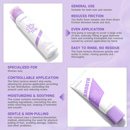 Smooth Skin in 4 Minutes: Gentle Hair Removal Cream