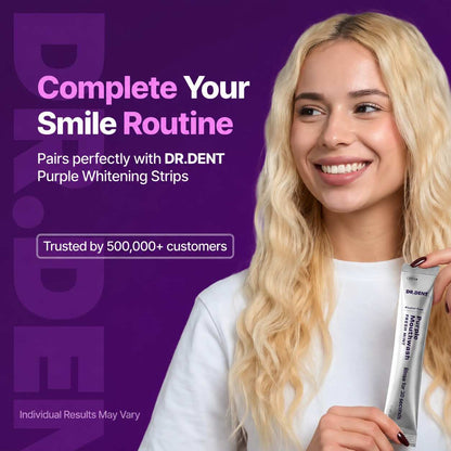 Cancel Yellow Stones in 30 Seconds with Purple Color Correcting Mouthwash