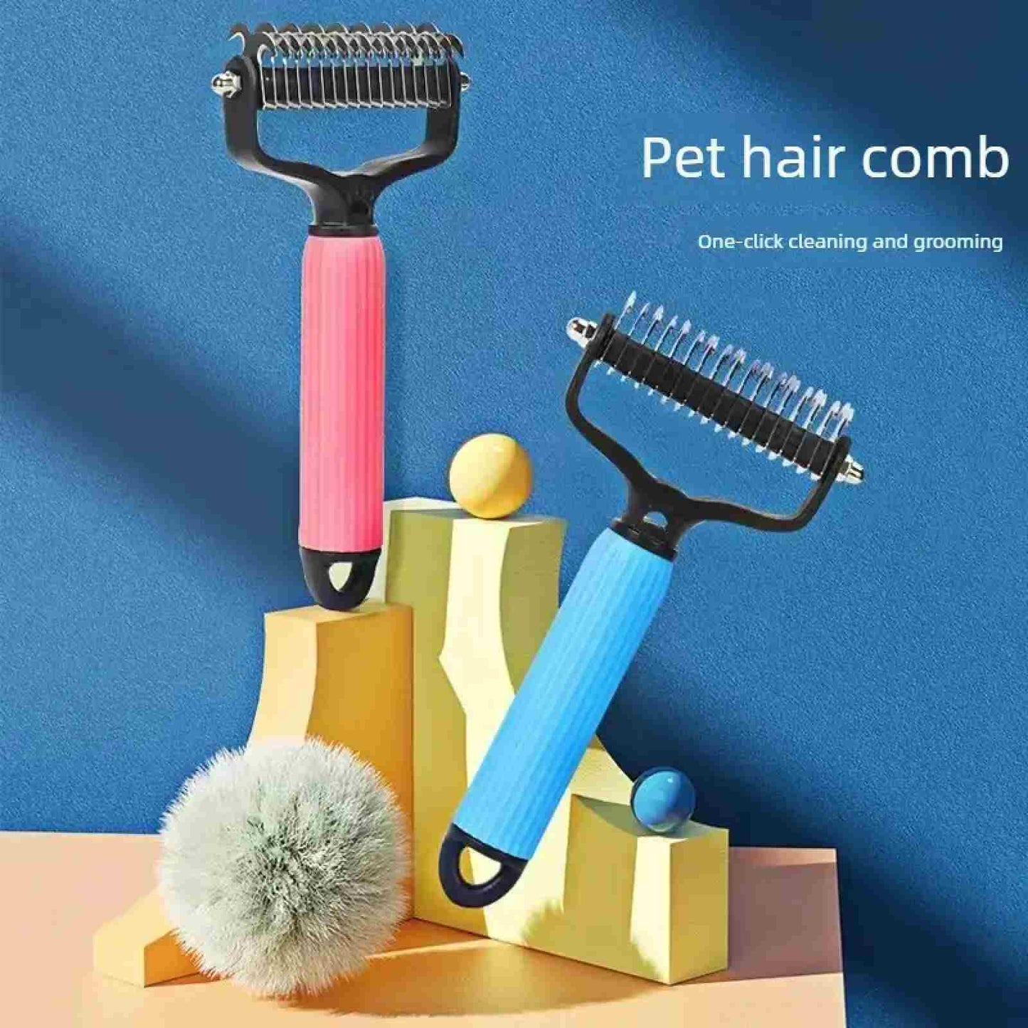Ultimate Pet Grooming Brush & Undercoat Rake