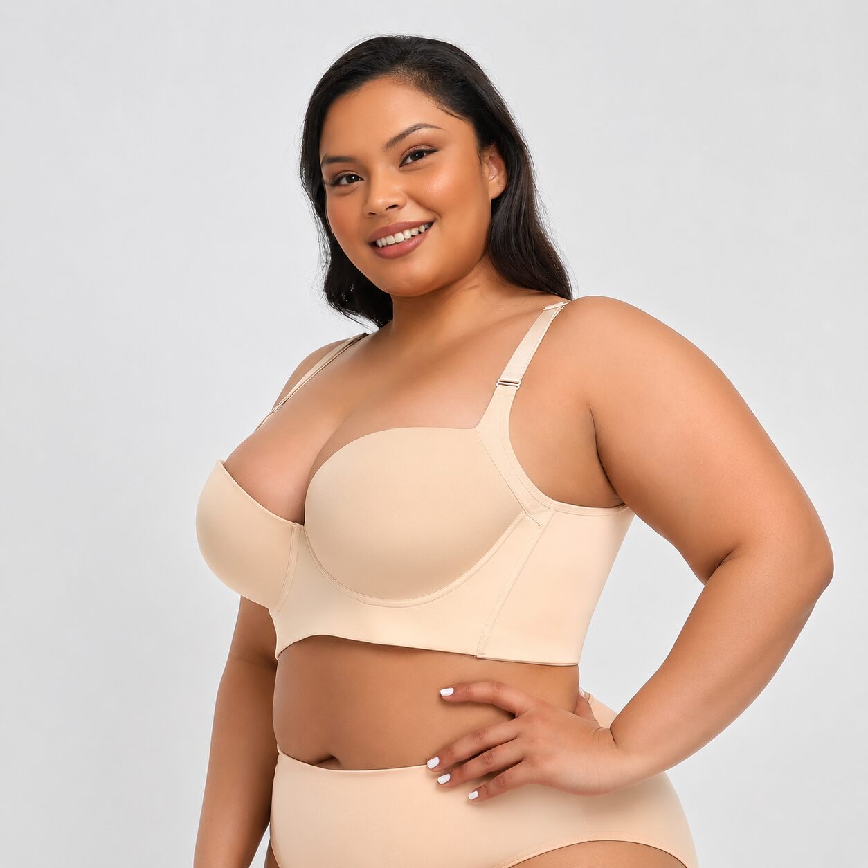 Instant Lift & Full Coverage Wireless Sports Bra Corset