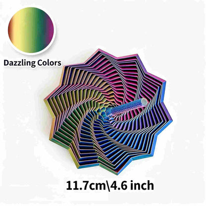 The Original 3D-Printed Fractal Star: Spin, Expand & Decompress
