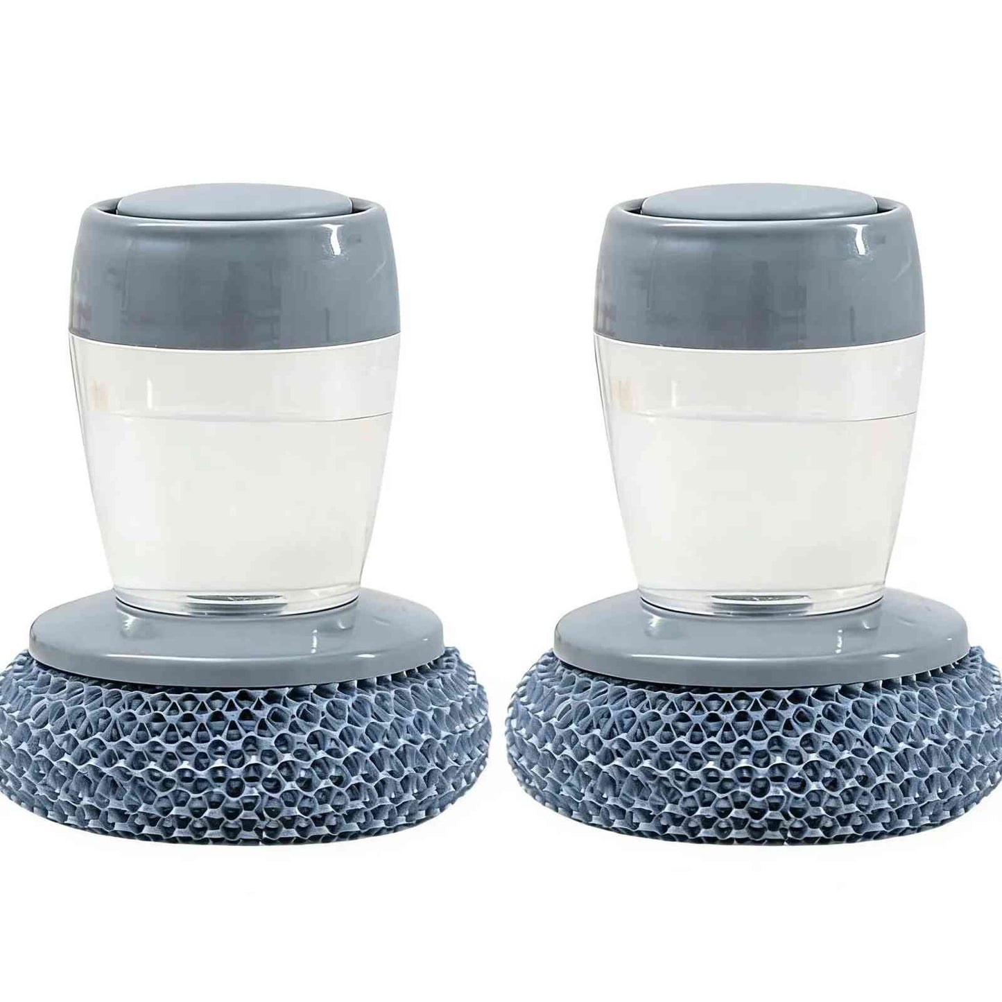 Soap-Dispensing Kitchen Cleaning Brush