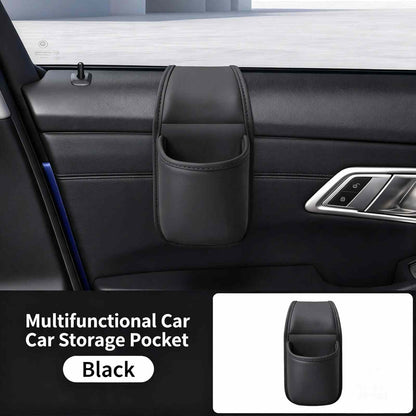 Double-Layer Adhesive Car Door Organizer
