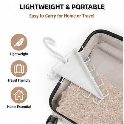 360° Rotating V-Shaped Closet Organizer