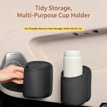 Multi-Purpose Car Cup Holder Storage Pouch