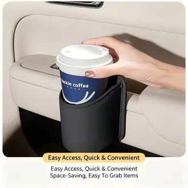 Multi-Purpose Car Cup Holder Storage Pouch