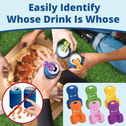 Bug-Proof Aluminum Can Lids 12-Pack
