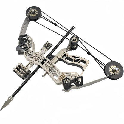 Mini Stainless Steel Compound Bow Toy Set