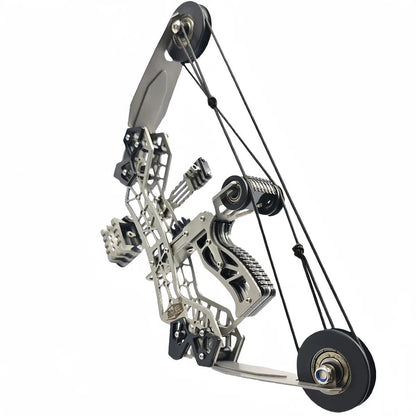 Mini Stainless Steel Compound Bow Toy Set