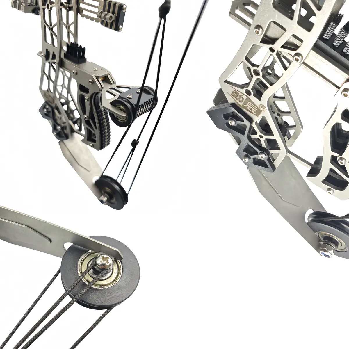 Mini Stainless Steel Compound Bow Toy Set