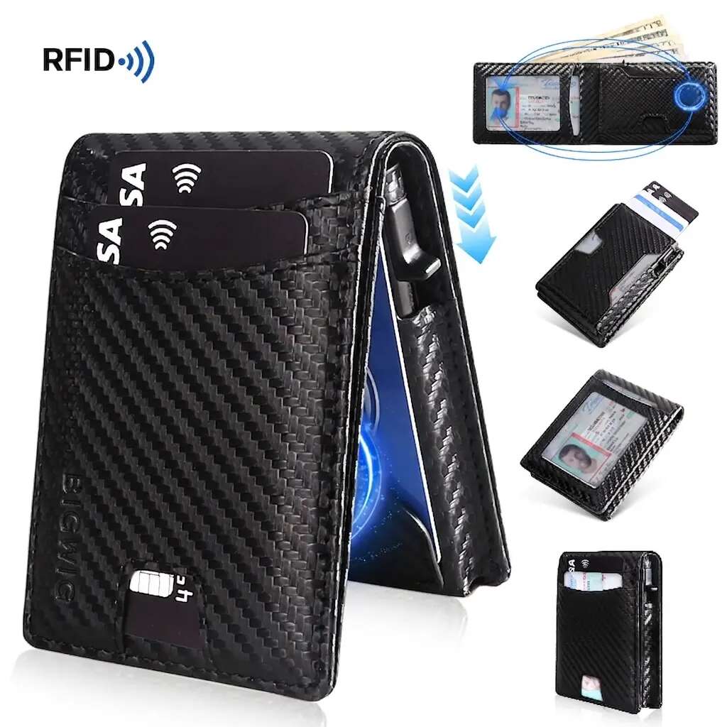 RFID Metal Pop-Up Men's Wallet