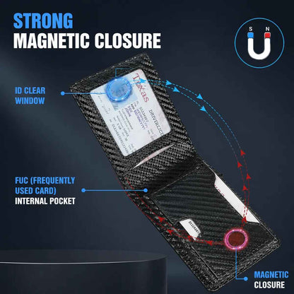 RFID Metal Pop-Up Men's Wallet