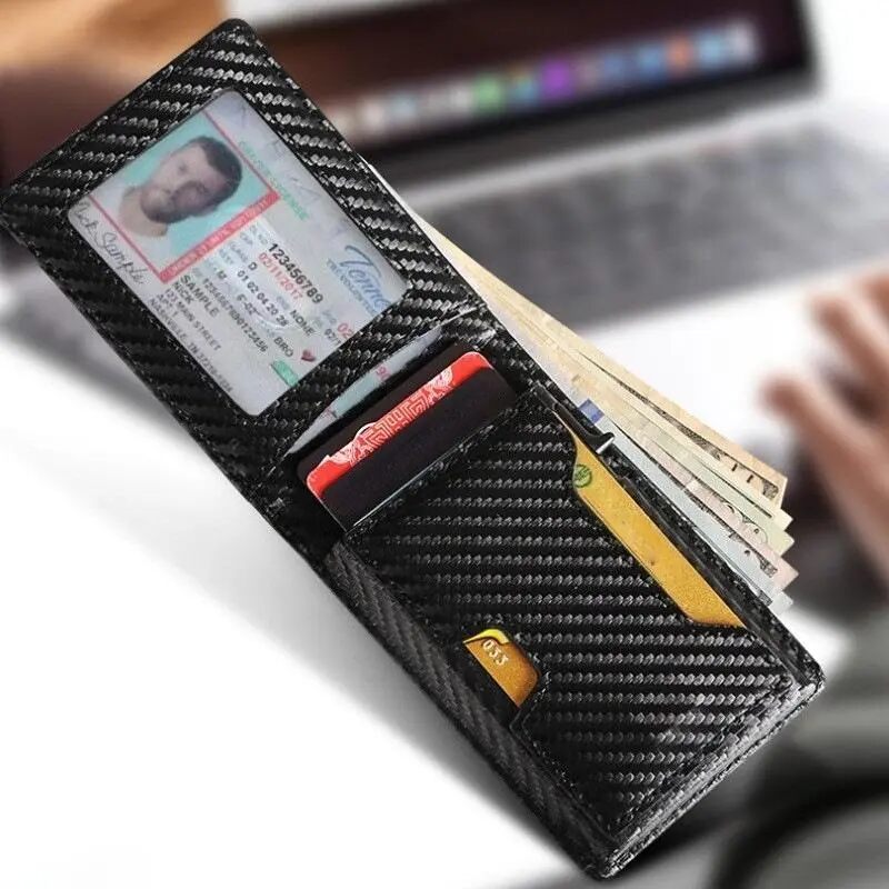 RFID Metal Pop-Up Men's Wallet